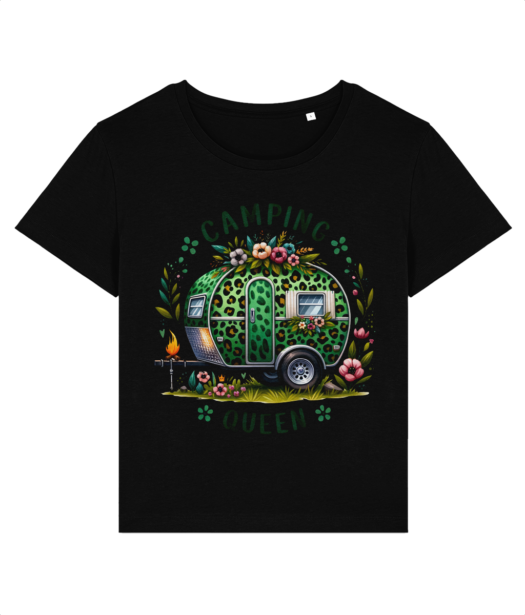 Tricou damă „Camping Queen” - imagine 9