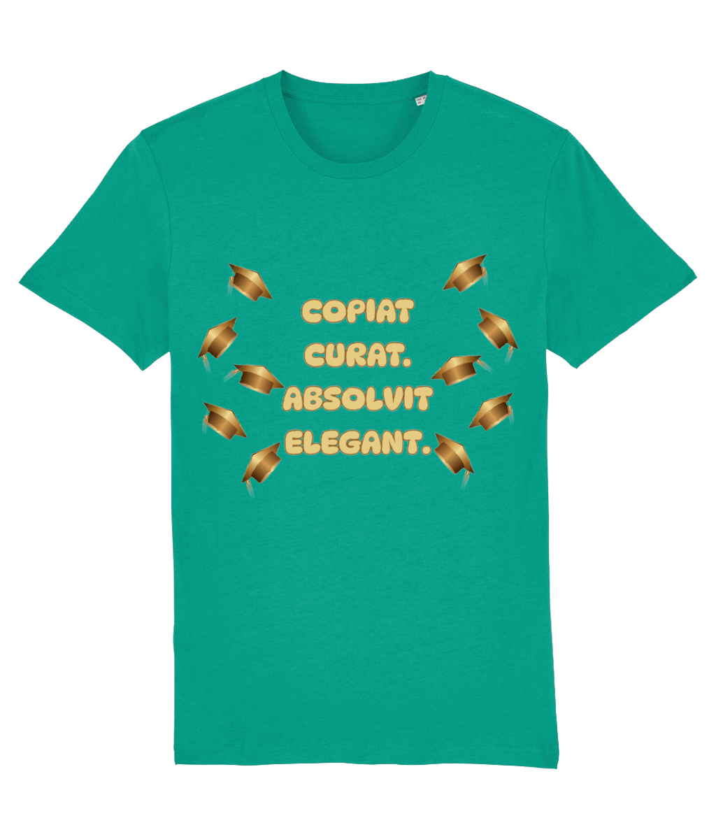 Tricou unisex „Copiat curat. Absolvit elegant” - imagine 6