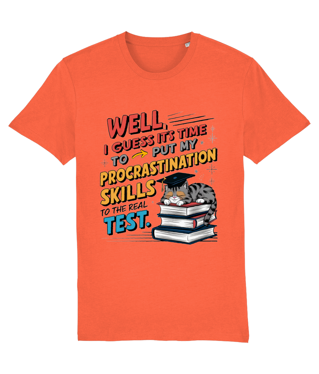 Tricou „Time to put my procrastination skills to test” - imagine 7