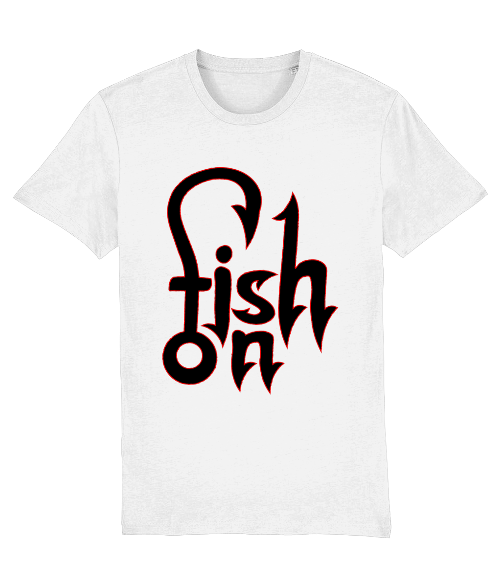 Tricou personalizat cadou pentru iubitorii de pescuit pescari amatori si profesionisti pasionati fish on