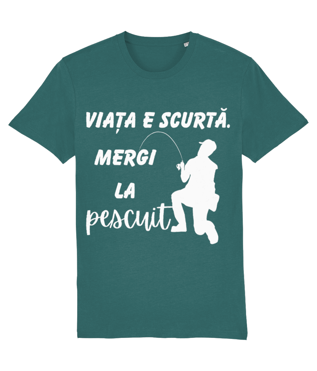 Tricou „Viața e scurtă. Mergi la pescuit” - imagine 8