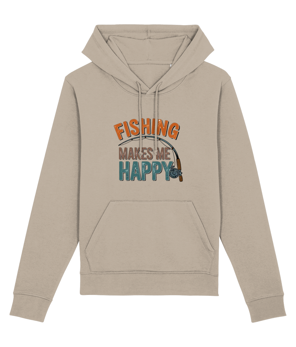 Hanorac „Fishing makes me happy” - imagine 5
