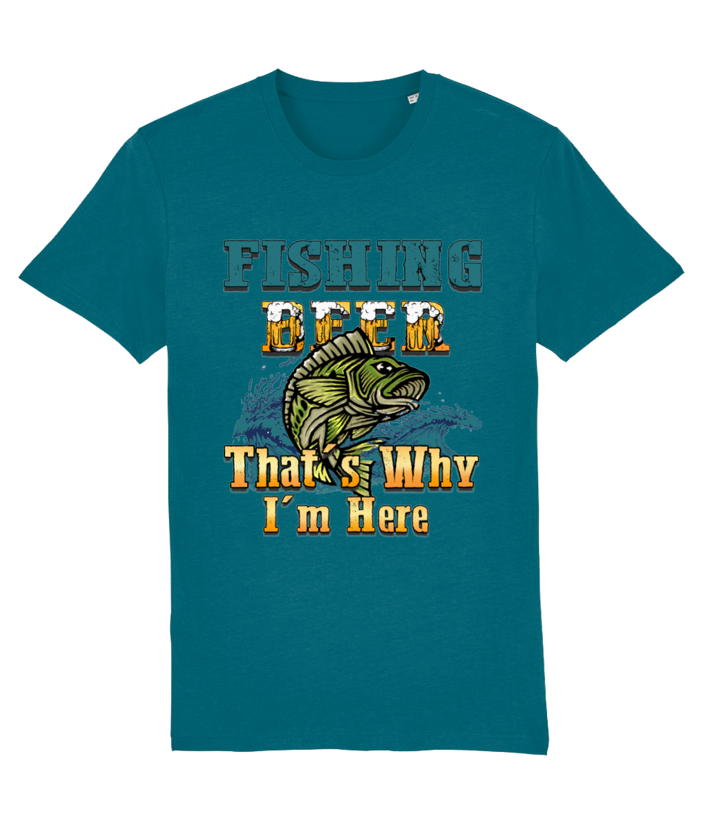 Tricou „Fishing, beer. That's why I am here” - imagine 5
