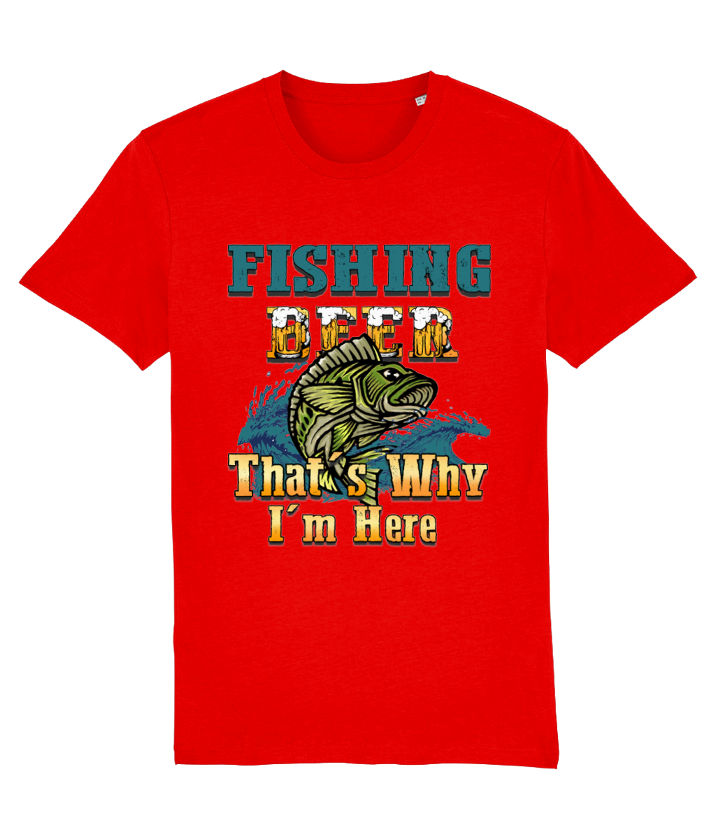 Tricou „Fishing, beer. That's why I am here” - imagine 4