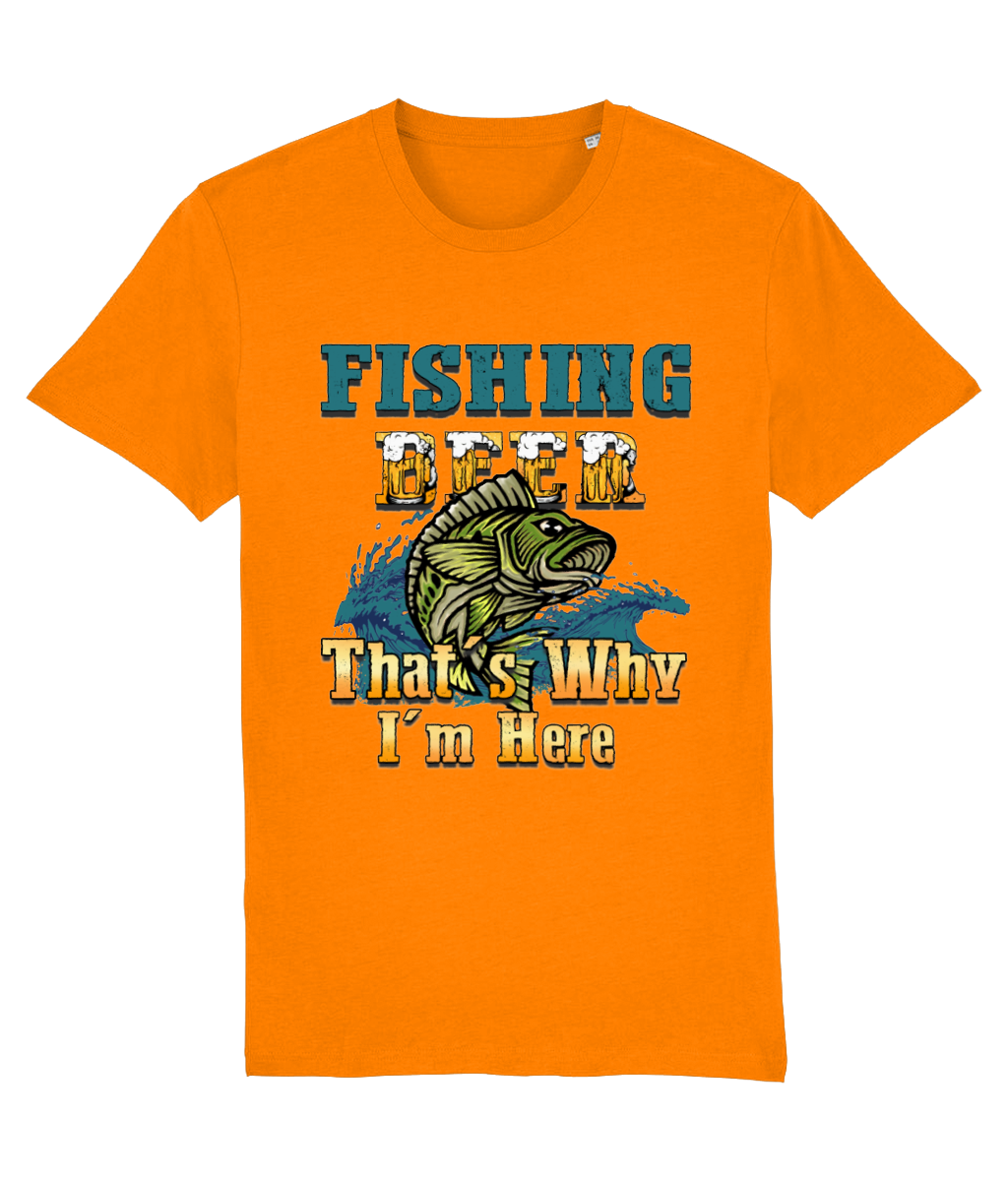 Tricou „Fishing, beer. That's why I am here” - imagine 8