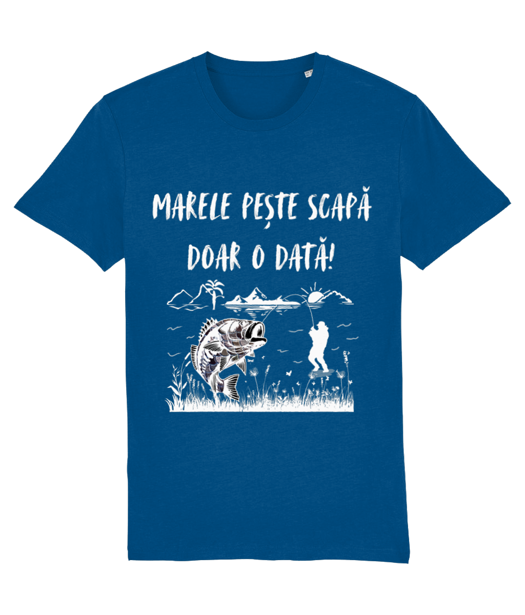 Tricou bărbați „Marele pește scapă doar o dată” - imagine 2