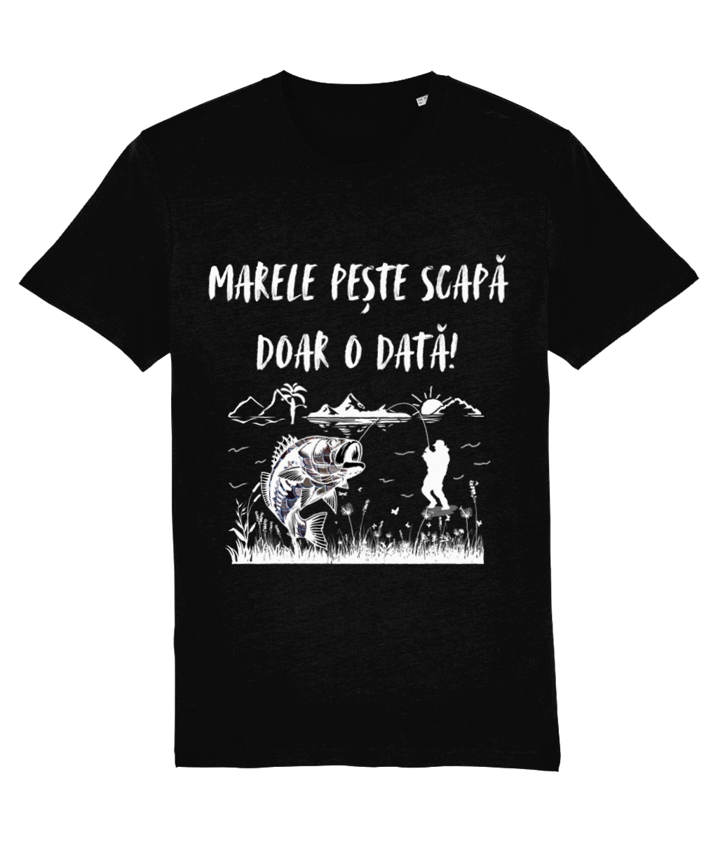 Tricou bărbați „Marele pește scapă doar o dată” - imagine 9