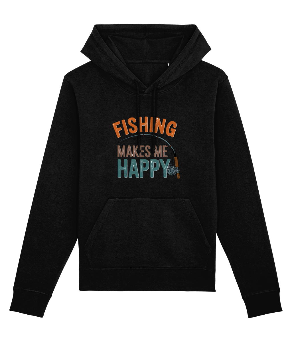 Hanorac „Fishing makes me happy” - imagine 10