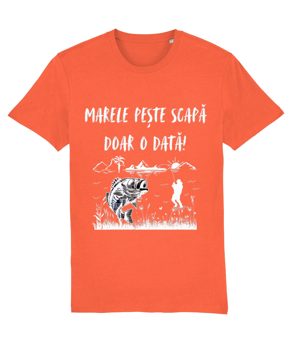 Tricou bărbați „Marele pește scapă doar o dată” - imagine 6