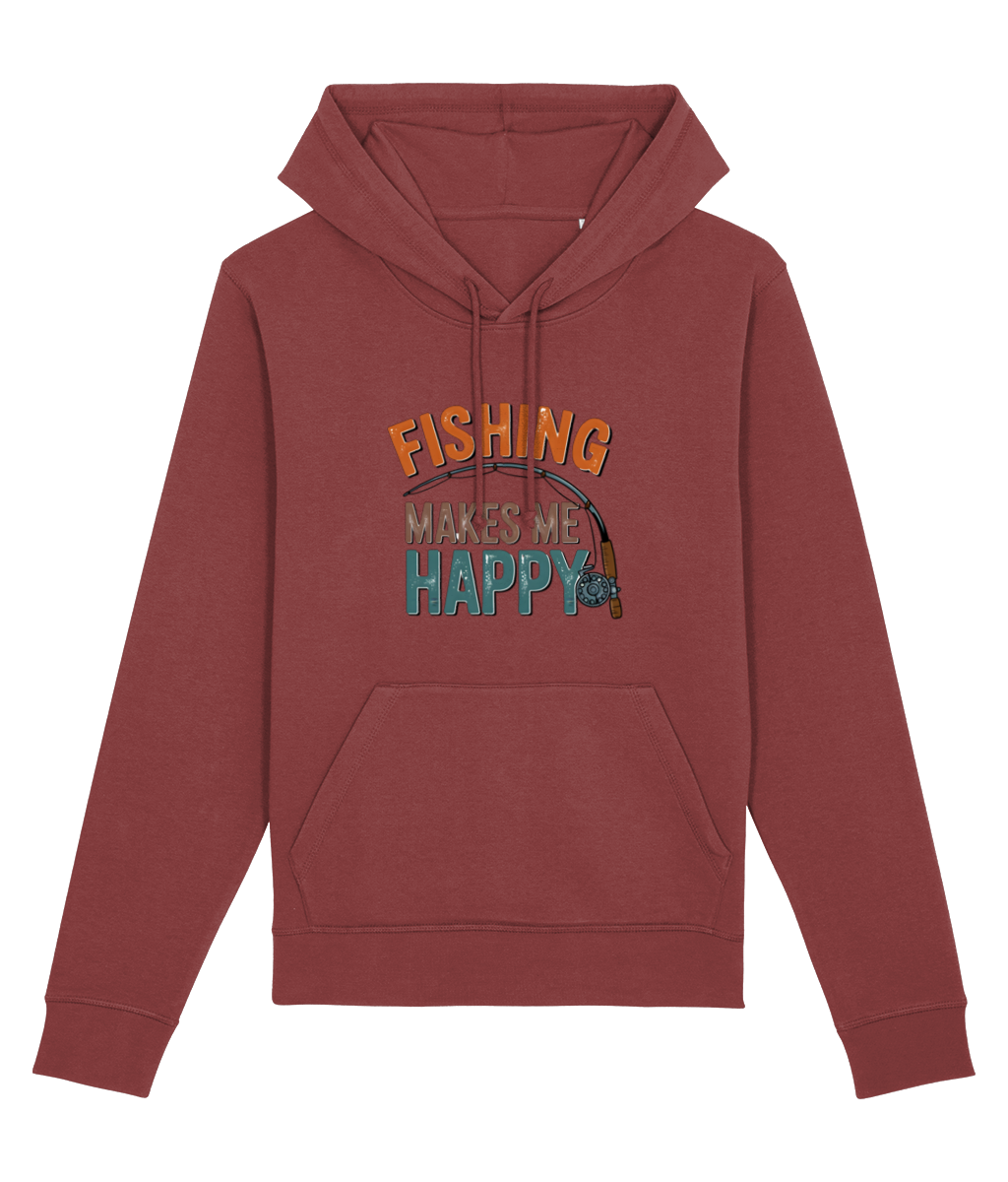Hanorac „Fishing makes me happy” - imagine 8