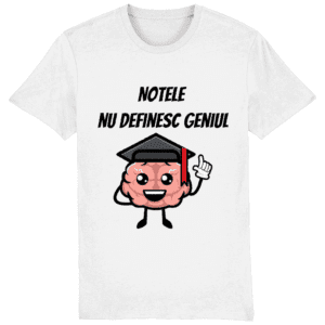 Tricou unisex „Notele nu definesc geniul”
