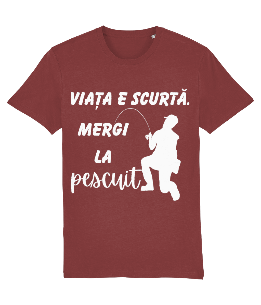 Tricou „Viața e scurtă. Mergi la pescuit” - imagine 6