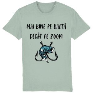 Tricou bărbați „Mai bine pe baltă decât pe Zoom”