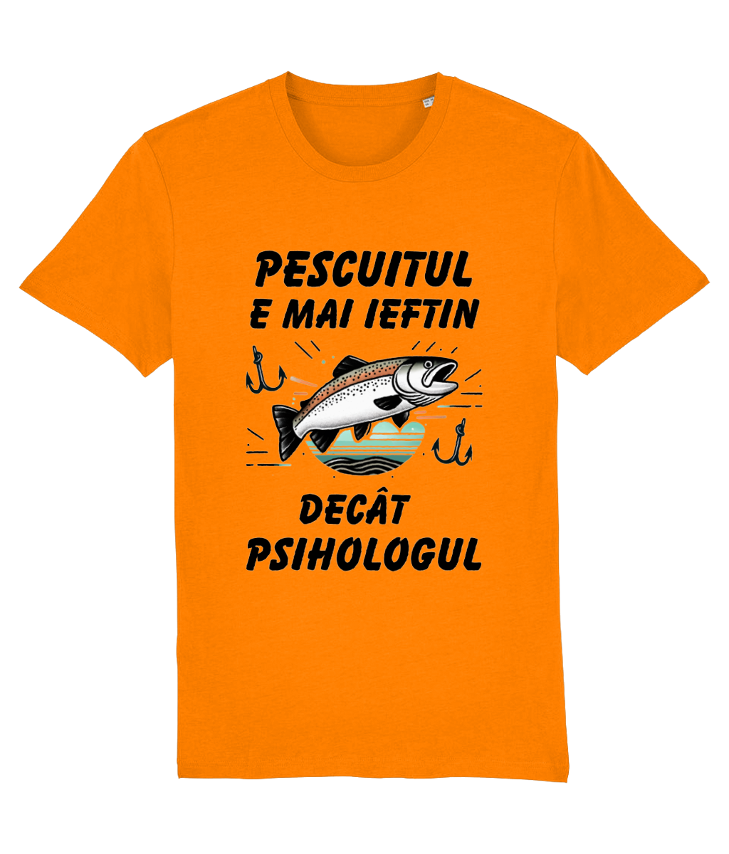 Tricou „Pescuitul e mai ieftin decât psihologul” - imagine 9