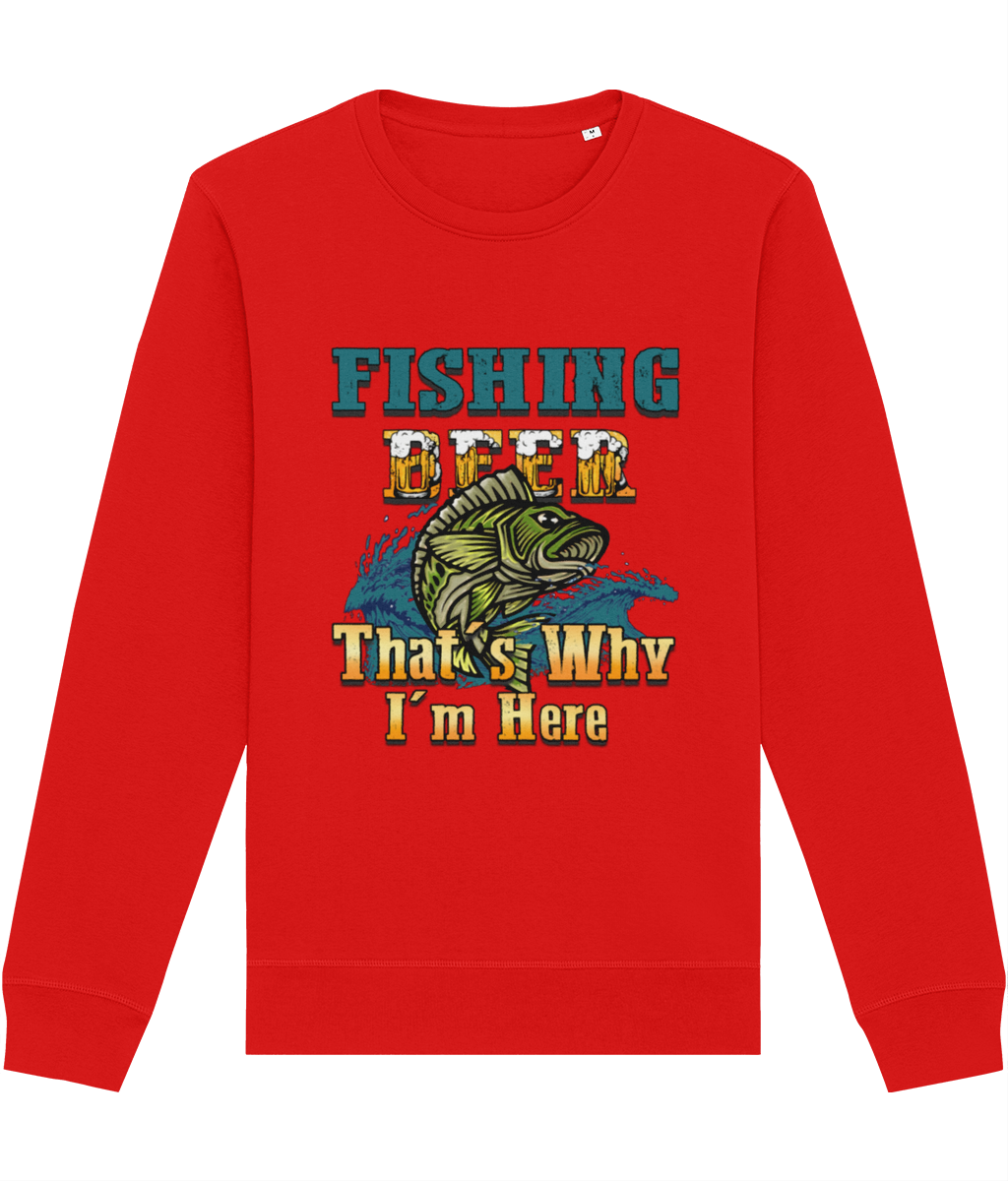 Bluză „Fishing, beer. That's why I am here” - imagine 4