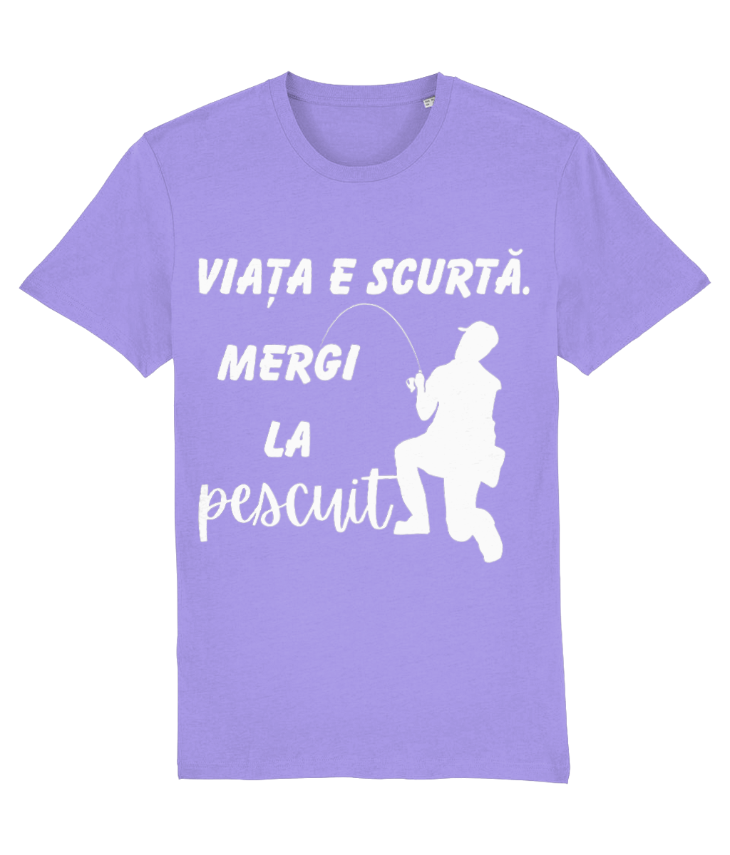 Tricou „Viața e scurtă. Mergi la pescuit” - imagine 3
