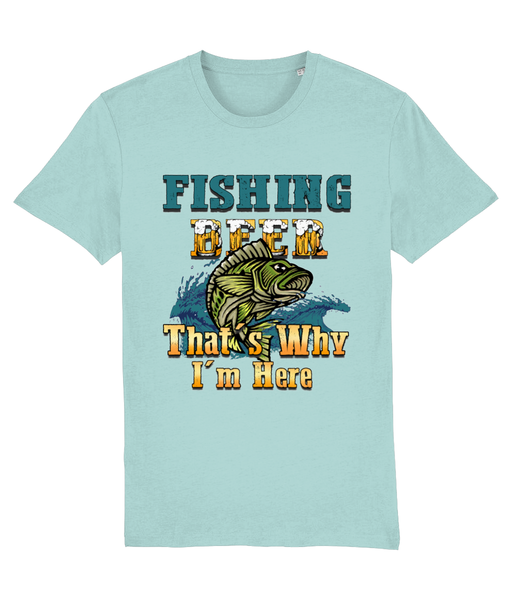 Tricou „Fishing, beer. That's why I am here” - imagine 6