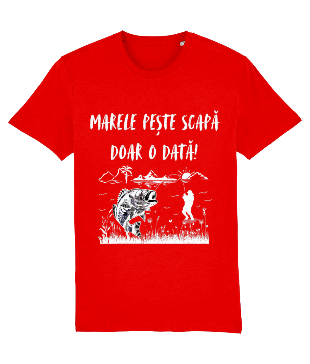 Tricou bărbați „Marele pește scapă doar o dată” - imagine 3