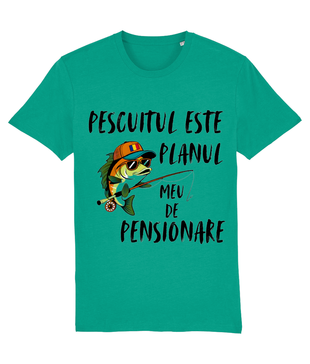 Tricou unisex „Pescuitul este planul meu de pensionare” - imagine 6