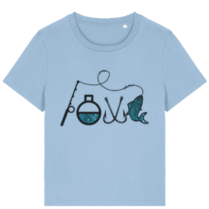 Tricou damă „I love fishing”