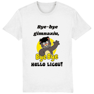 Tricou unisex „Bye-bye gimnaziu! Hello liceu!”
