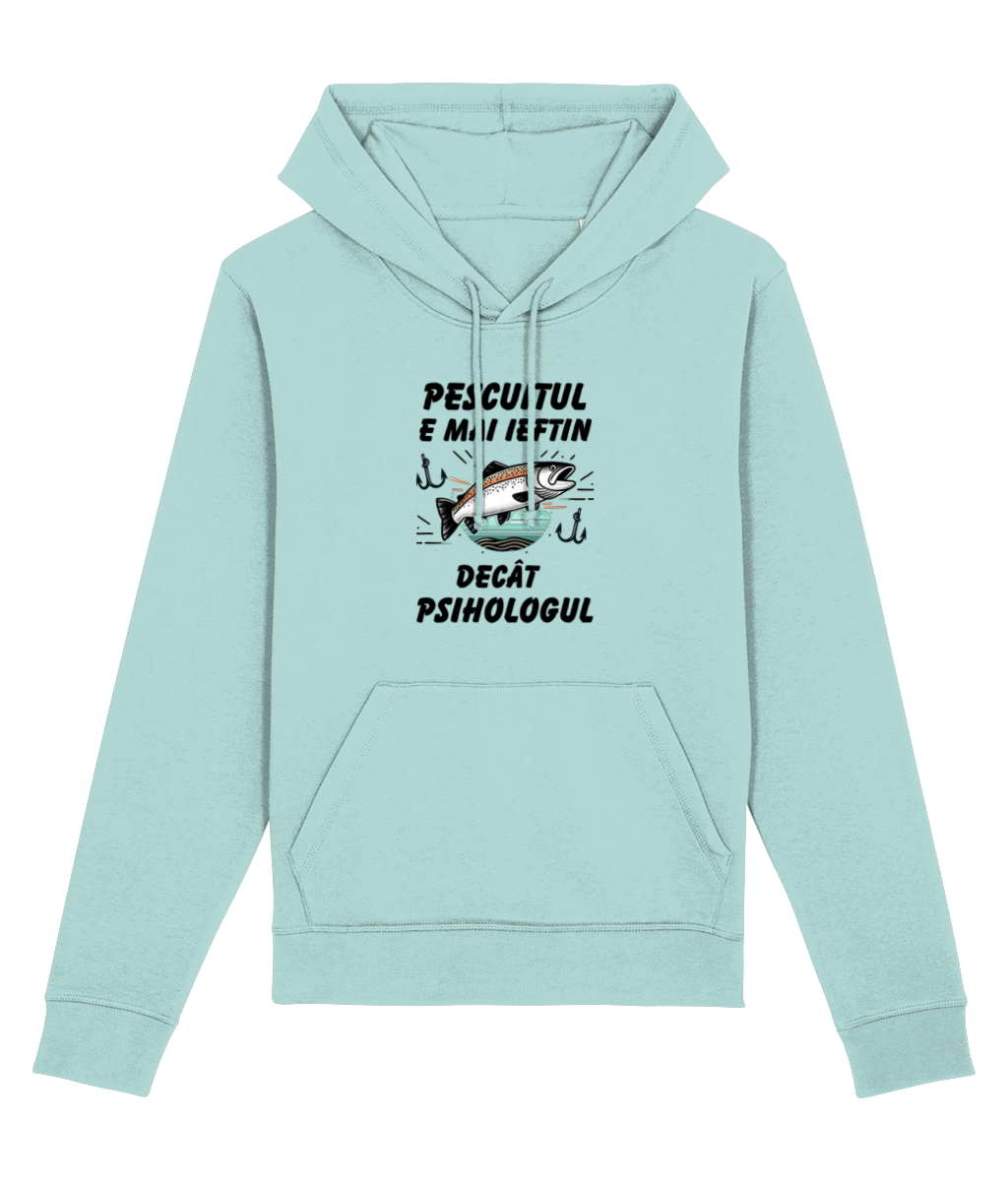 Hanorac „Pescuitul e mai ieftin decât psihologul” - imagine 7