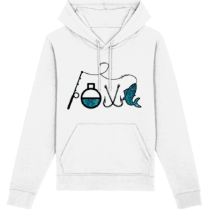 Hanorac unisex „I love fishing”