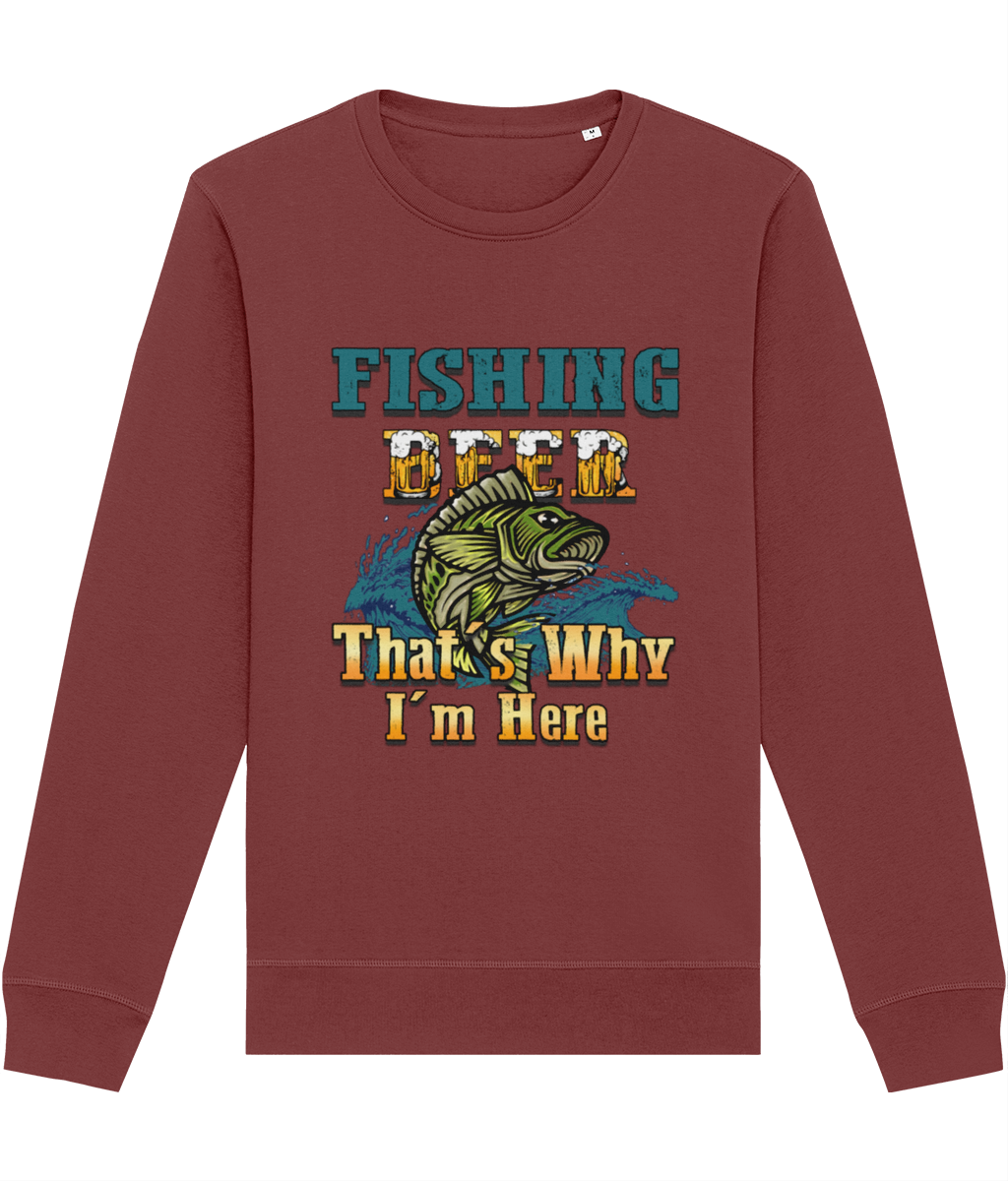 Bluză „Fishing, beer. That's why I am here” - imagine 6