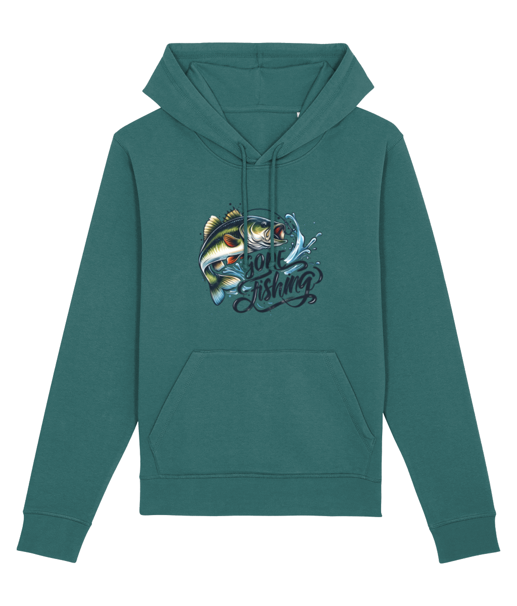 Hanorac unisex „Gone fishing” - imagine 10