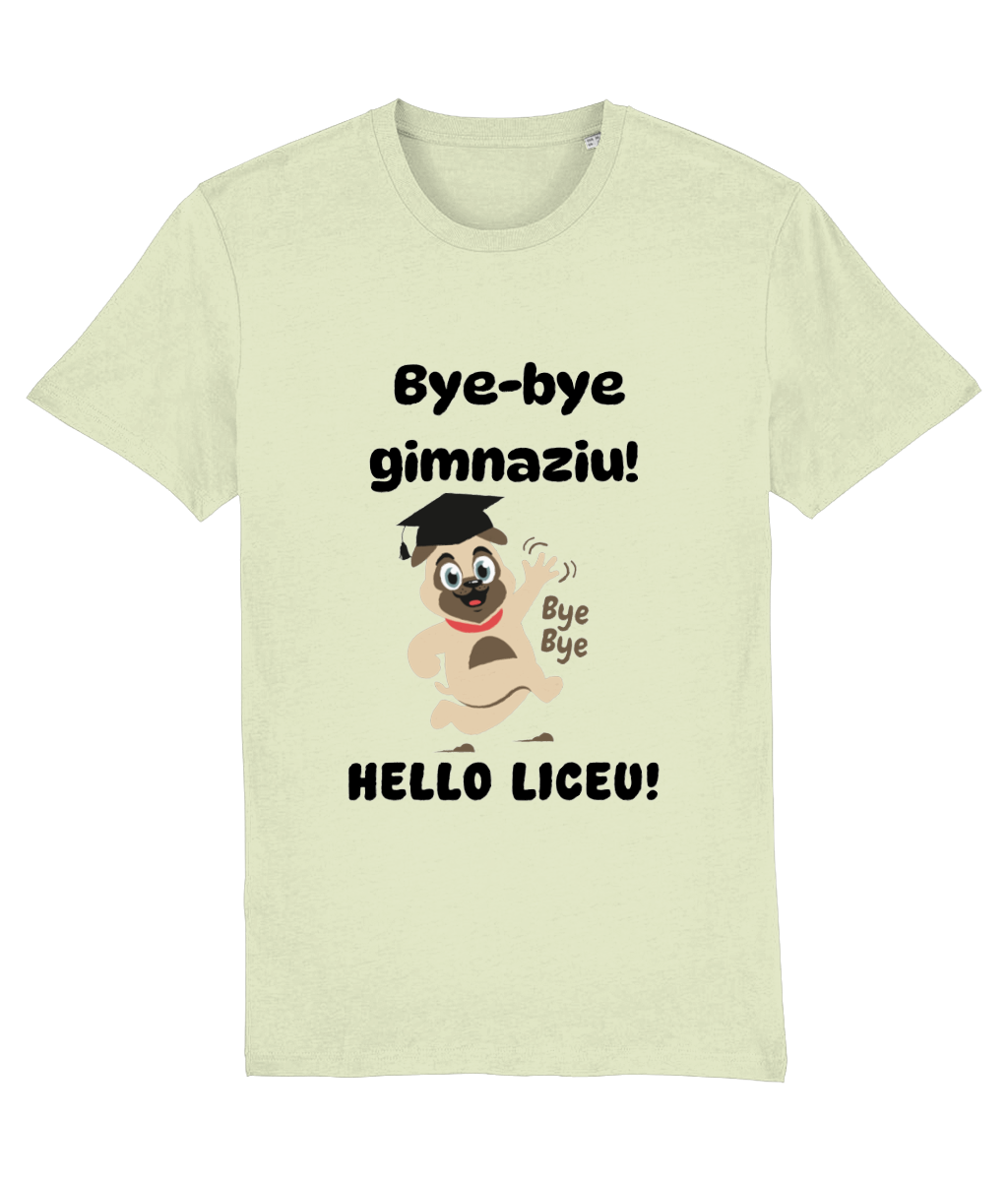 Tricou unisex „Bye bye gimnaziu! Hello liceu!” - imagine 3