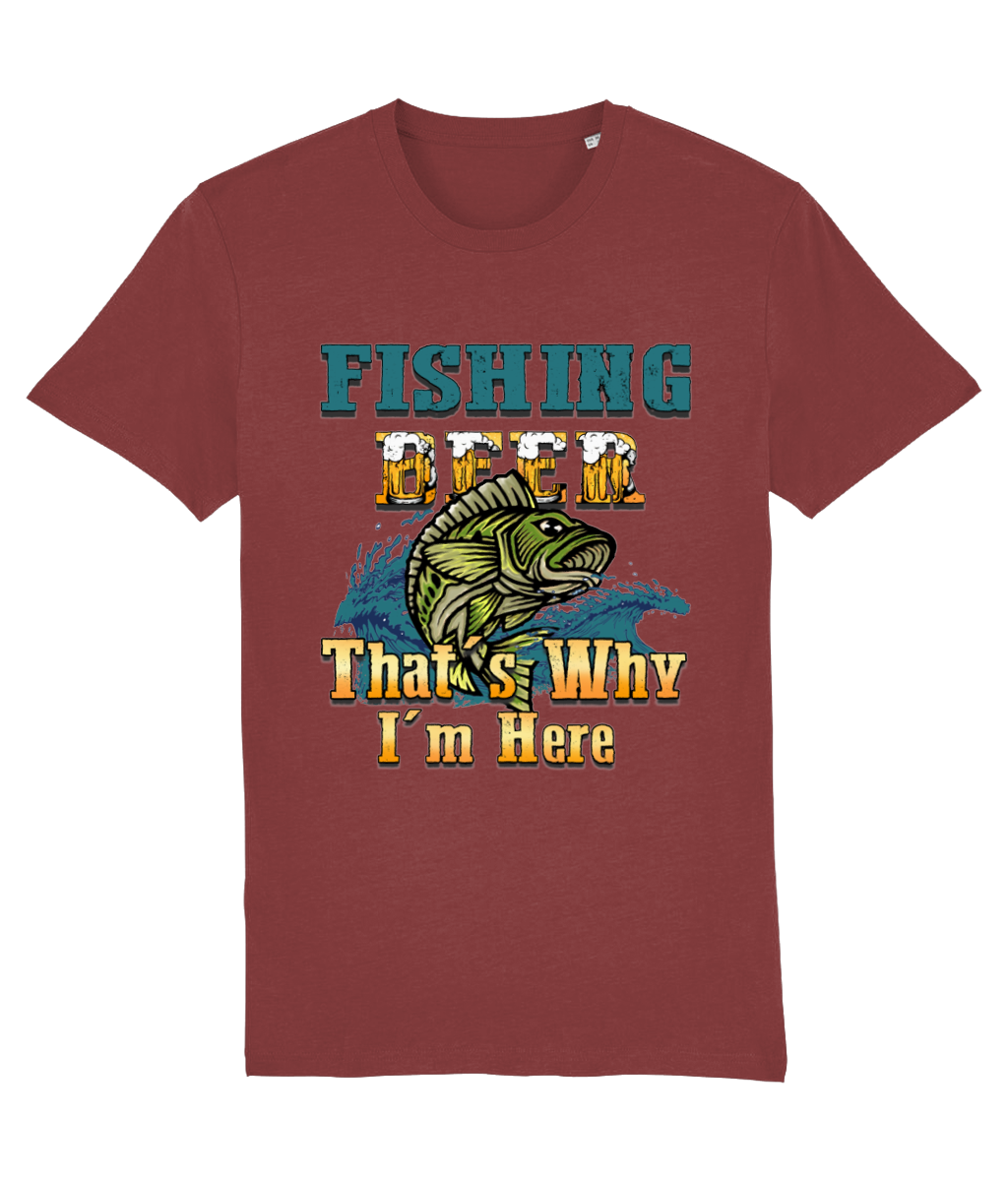 Tricou „Fishing, beer. That's why I am here” - imagine 7