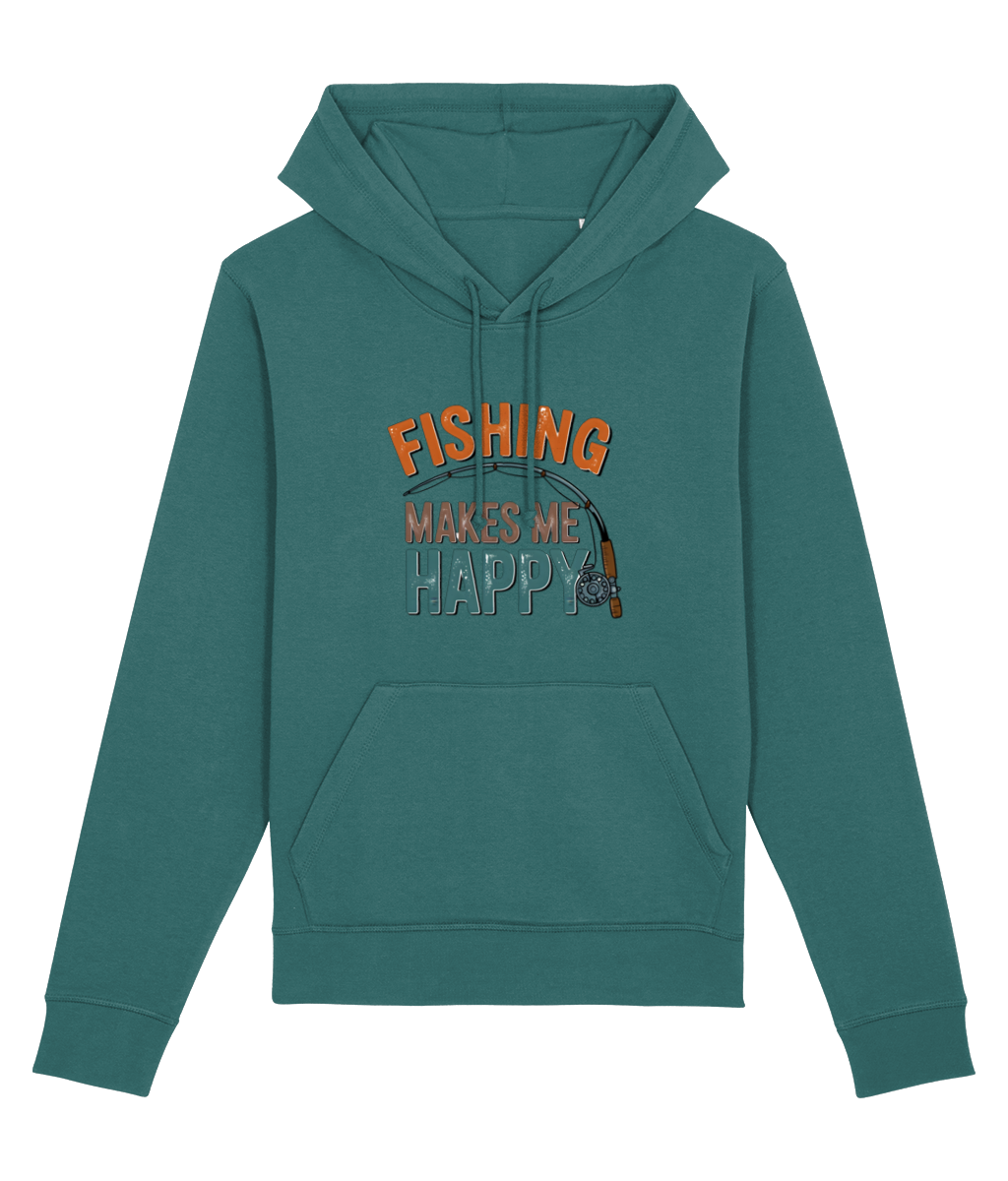 Hanorac „Fishing makes me happy” - imagine 9