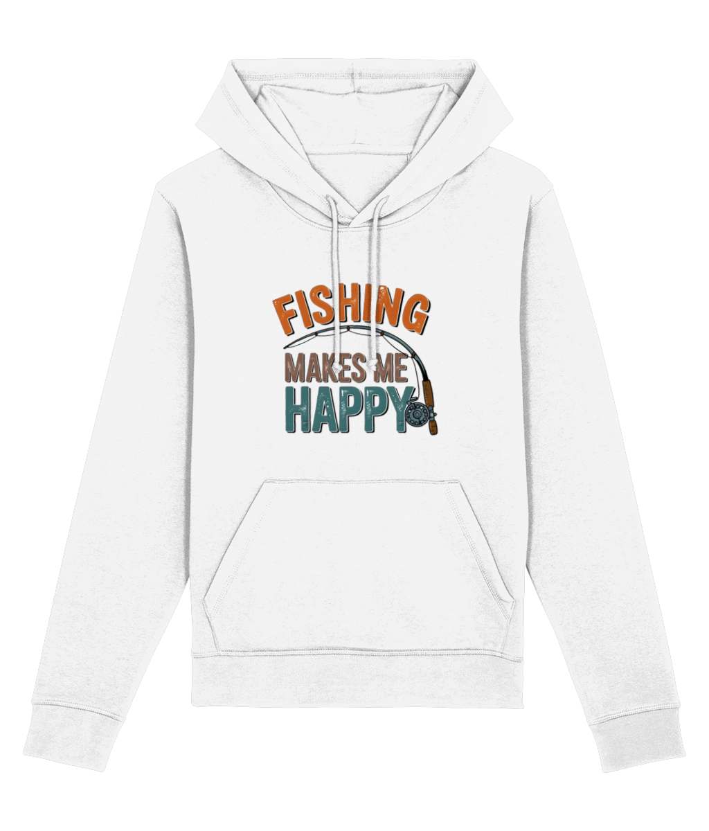 Hanorac „Fishing makes me happy” - imagine 2