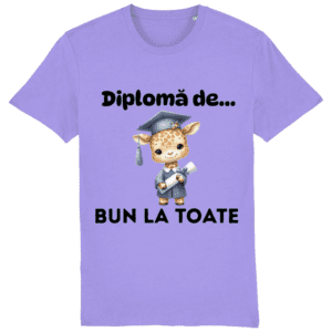 Tricou unisex „Diplomă de Bun la Toate”