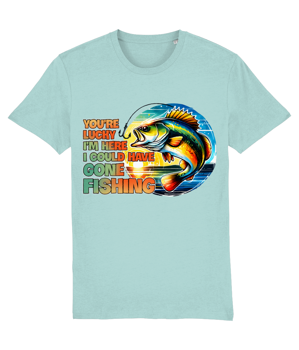 Tricou „You are lucky I am here, I could have gone fishing” - imagine 6