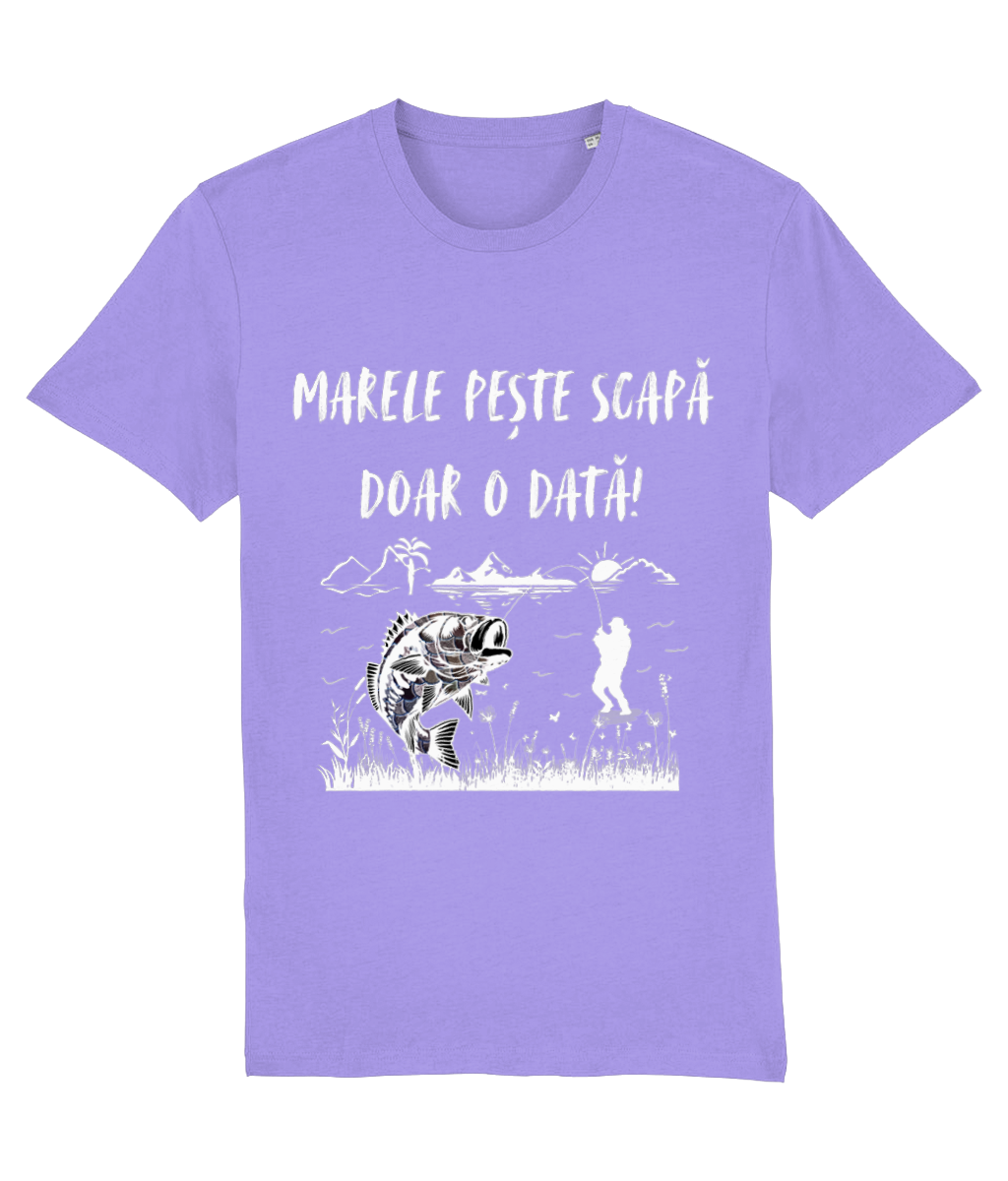 Tricou bărbați „Marele pește scapă doar o dată” - imagine 4