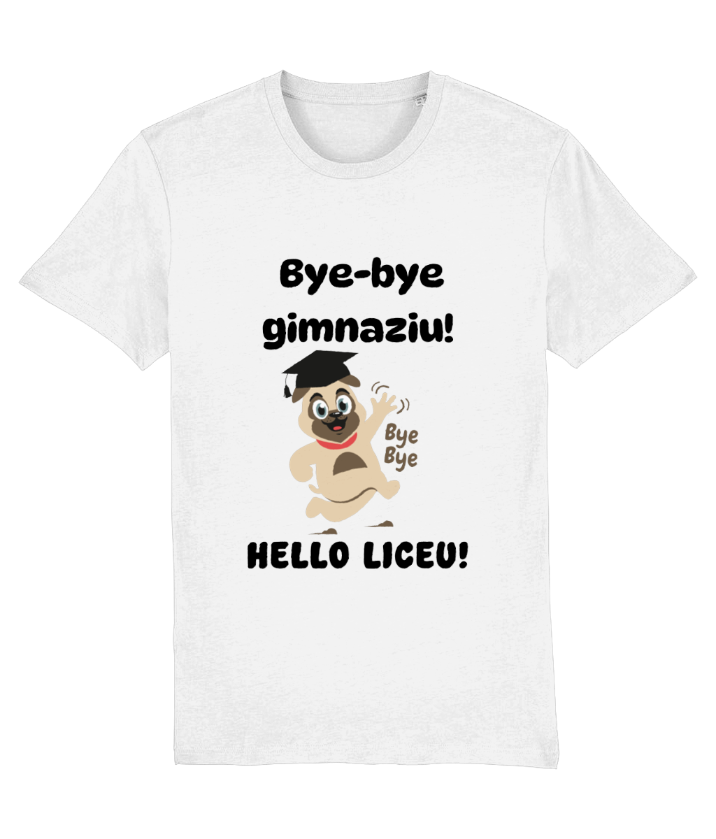 Tricou unisex „Bye bye gimnaziu! Hello liceu!” - imagine 2