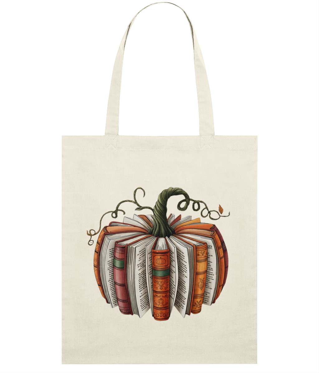 Sacoșă din bumbac „Lectură de toamnă” - imagine 5