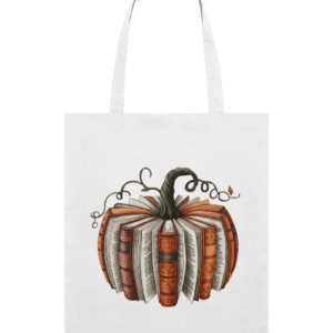 Sacoșă din bumbac „Lectură de toamnă”