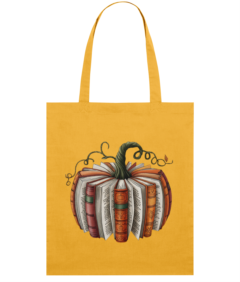 Sacoșă din bumbac „Lectură de toamnă” - imagine 3