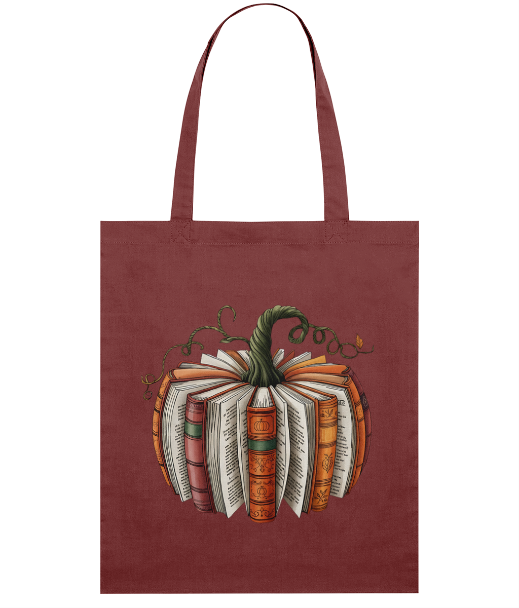 Sacoșă din bumbac „Lectură de toamnă” - imagine 8
