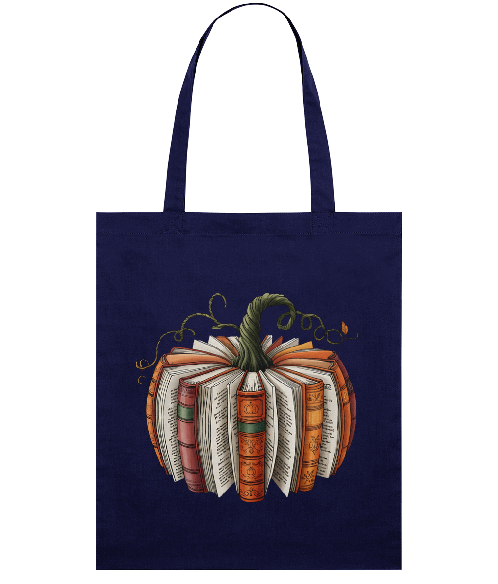 Sacoșă din bumbac „Lectură de toamnă” - imagine 6