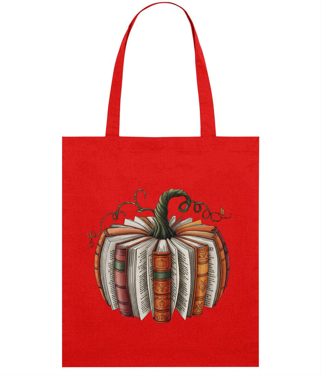Sacoșă din bumbac „Lectură de toamnă” - imagine 4