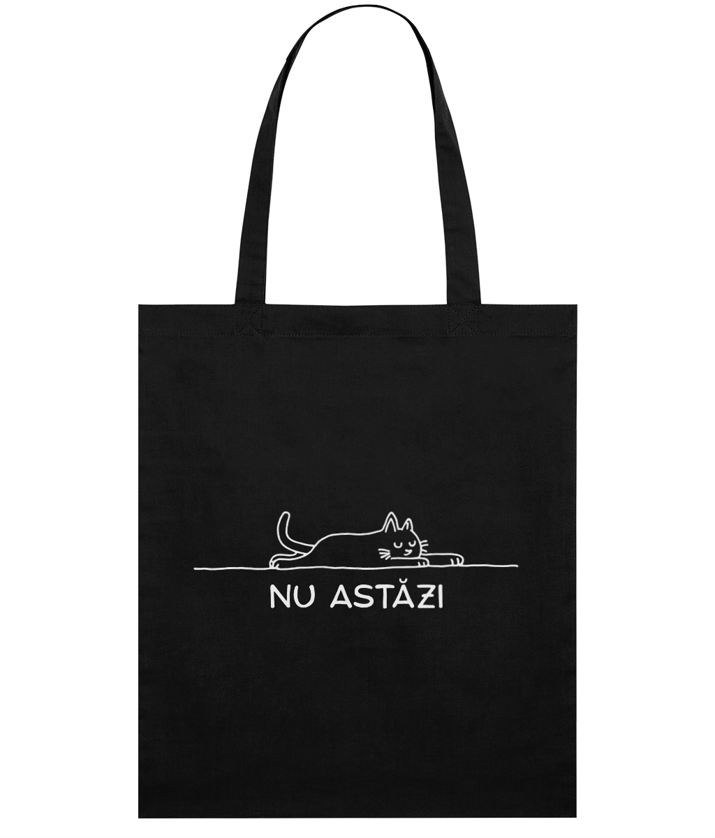 Sacoșă din bumbac „Nu astăzi” – Pentru zilele fără chef - imagine 6