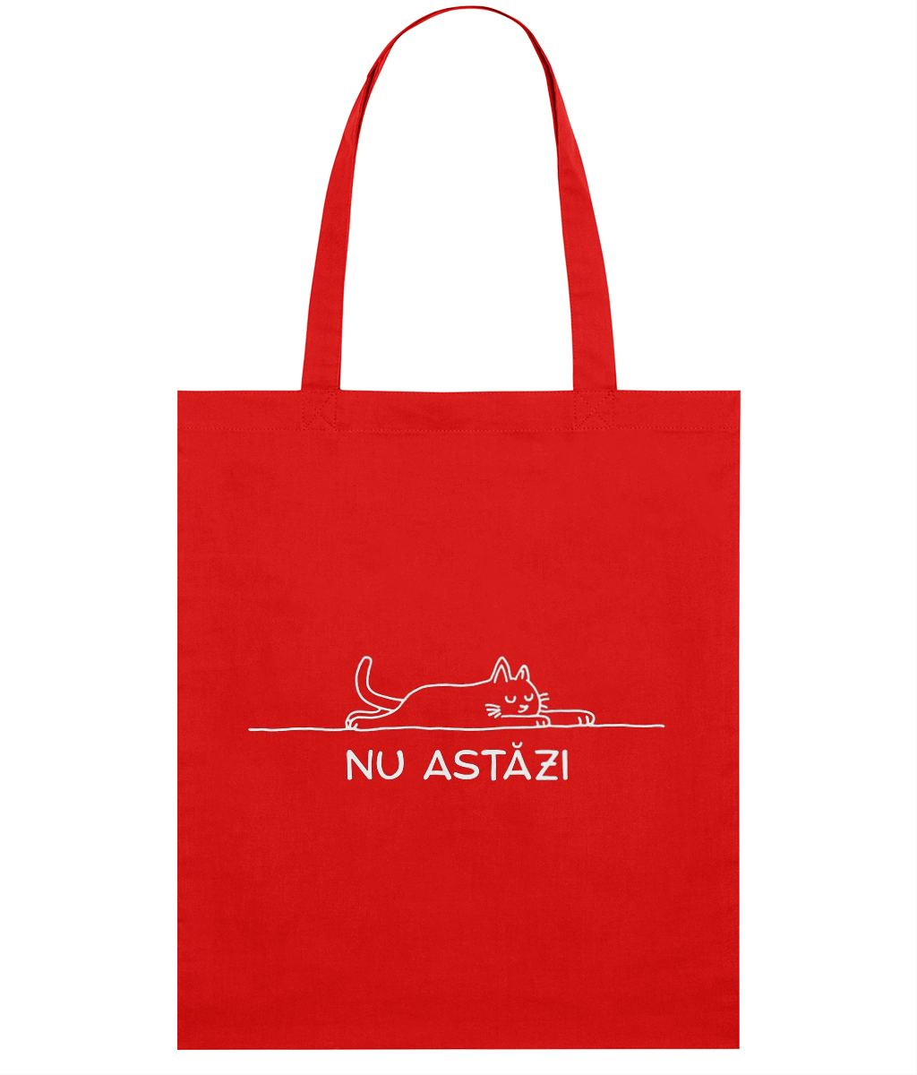 Sacoșă din bumbac „Nu astăzi” – Pentru zilele fără chef - imagine 3