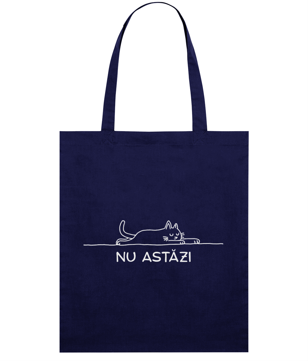 Sacoșă din bumbac „Nu astăzi” – Pentru zilele fără chef - imagine 4