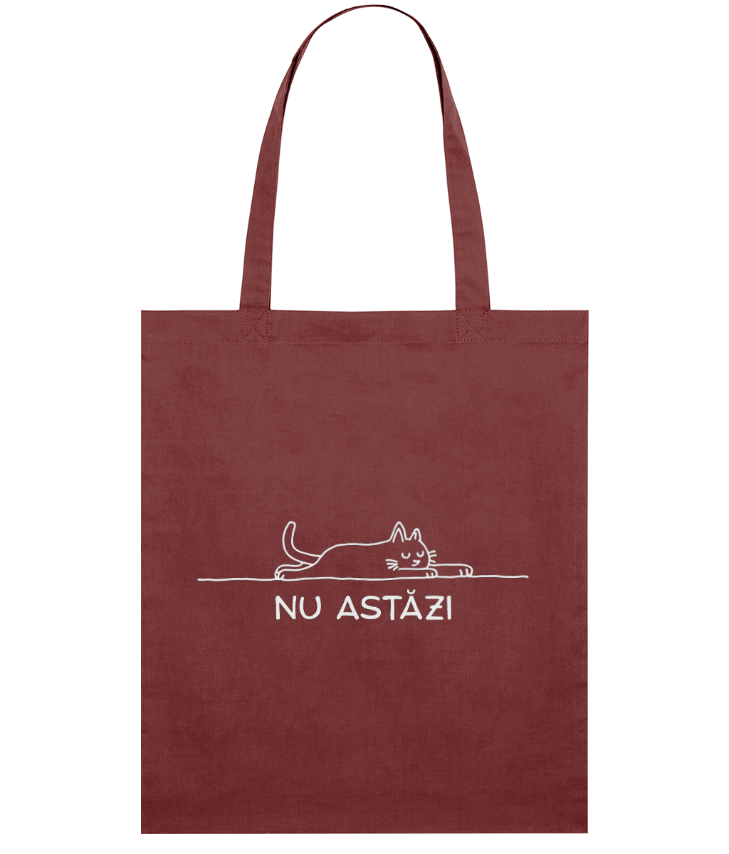 Sacoșă din bumbac „Nu astăzi” – Pentru zilele fără chef - imagine 5